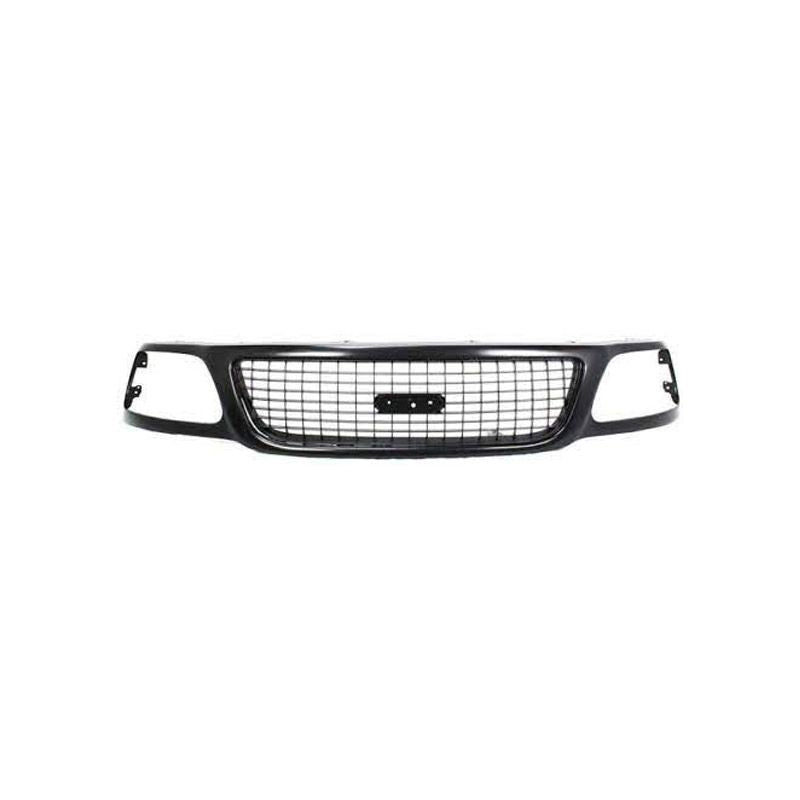Ford Expedition Grill Assembly Silver/Black XLT/Eddie Bauer ( = Expedition) 1999-