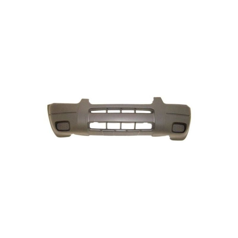 Ford Escape Front Bumper Matte-Dk Gray Without FrontL & Whl Opn Molding Hole XLS 2001-2007
